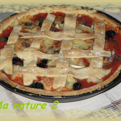 Crousti tarte aux tomates et aux anchois