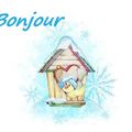 Le nichoir en hiver