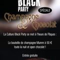 GUEST CLUB: Culture Black Party CHAMPAGNE & CHOCOLAT le Dimanche 4 Avril à22h
