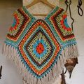 Impro au crochet d'un poncho DIY !