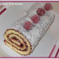 ROULÉ COCO-FRAMBOISE