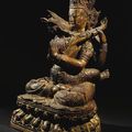 Sculpture of Guhyasadhana Avalokitesvara Ming Dynasty, Xuande period