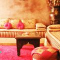 Salon marocain luxe 
