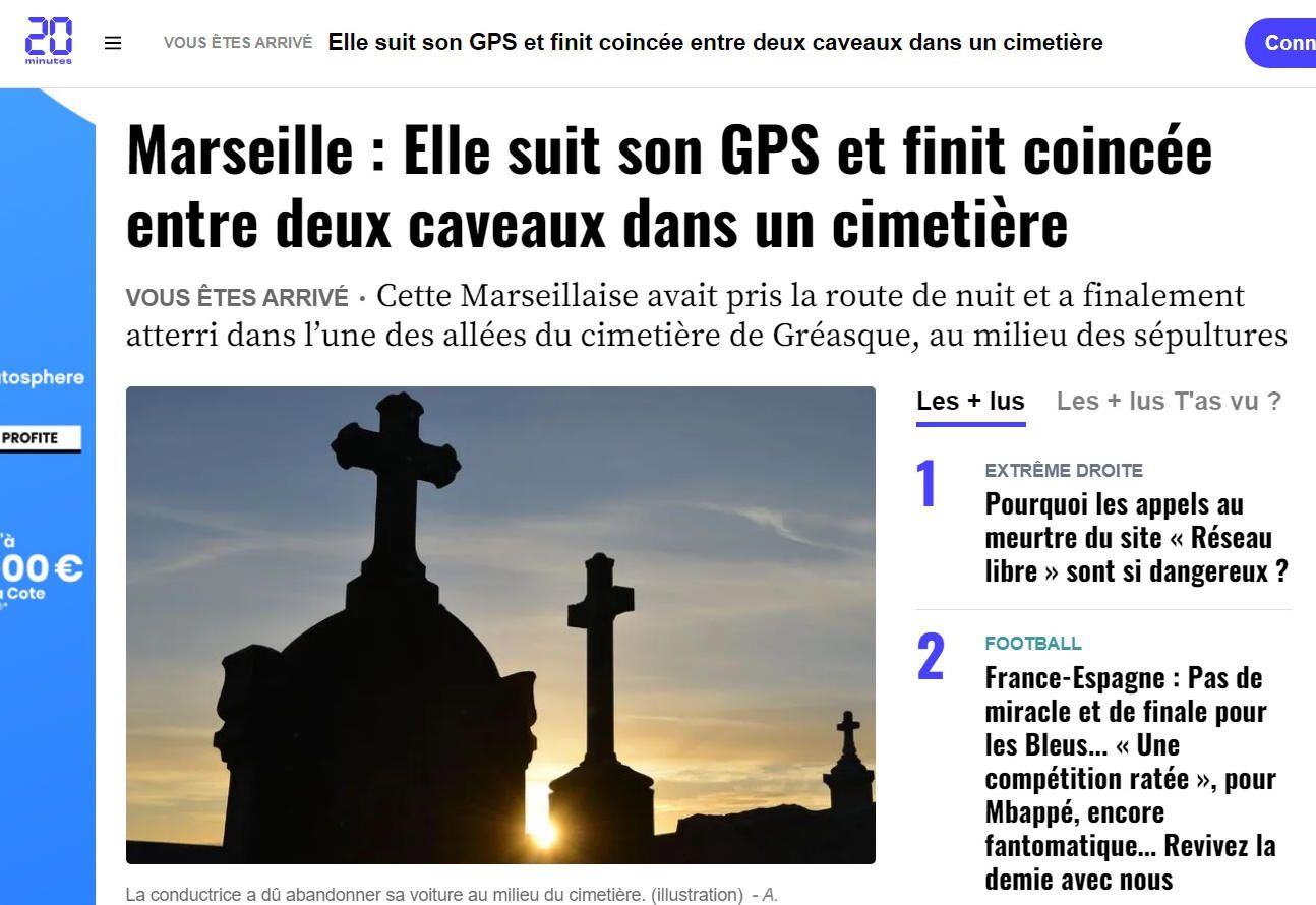 vous êtes arrivé