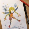 croquis à roulettes