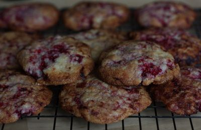 Cookies framboises/chocolat blanc