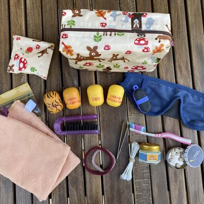 Trousse de toilette de trek