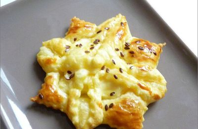 Feuilletés à la crème pâtissière