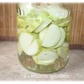 Pickles de courgettes