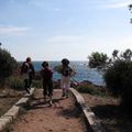 chemin de bord de mer à Fréjus.....