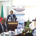 Emmanuel Nganou Djoumessi face à la presse