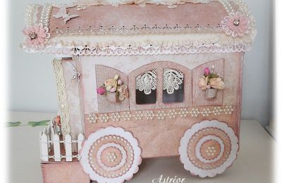 Ma roulotte shabby pour Marie-Claude