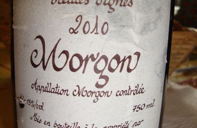 domaine Daniel Bouland 2010 morgon "vieilles vignes"