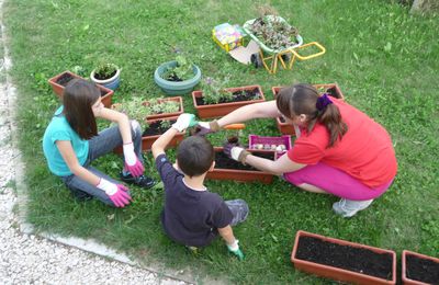 En mode jardinage...