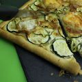 TARTE FINE COURGETTES / CHEVRE - RONDE INTERBLOG 36