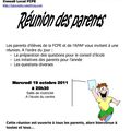 Réunion des parents