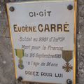  CARRE Eugène Sylvain (Ruffec-le-Château) + 25/09/1918 Canly (60)