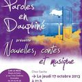 nouvelles, contes et musique au NESS