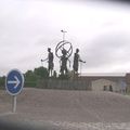 Rond-point à Roost-Warendin