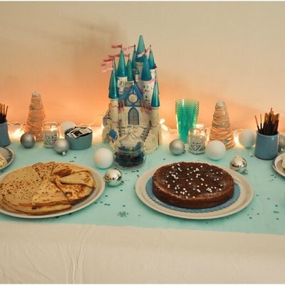 Anniversaire Reine des Neiges {pour une petite fille de 4 ans}