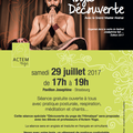 Samedi 29 juillet Grand Maitre Akshar au Pavillon Joséphine !