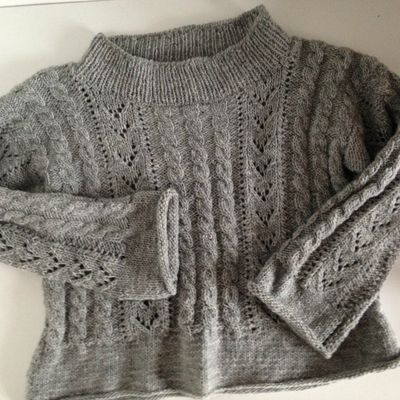 Le dernier pull laine fin d'hiver!