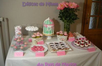 Ma sweet table : Au pays de Marion
