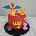 Gâteau Pokemon - pokemon cake