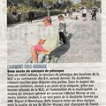 Tournoi de pétanque - Article de presse du 21 09 2020