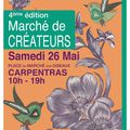 Marché de Créateurs - Samedi 26 mai