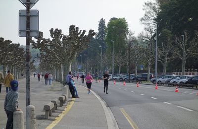 La famille au 20 kms de Genève.