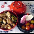 Bento Wok Thaï Supions et Coquilles Saint-jacques 