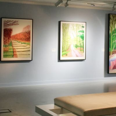 Exposition "David Hockney. Le Chant de la Terre" à Mons