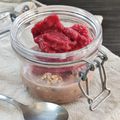 VERRINE Croustillante Chocolat Fraise