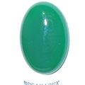 CABOCHON 18X25 AGATE VERTE 1 