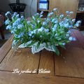 myosotis en bouquet