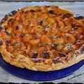 Tarte à l'abricots du jardin 