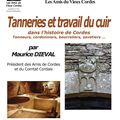 conférence Tanneries et travail du cuir (dans l'histoire de Cordes)