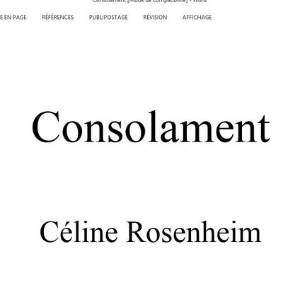 Consolament 