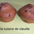 muffins chocolat, cacao inca et fève de tonka 