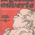 La gueule ouverte, le journal qui annonce la fin du monde (n°1, il y a cinquante ans)
