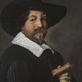 Frans Hals (Anvers 1580/85-1666 Haarlem), Portrait d'homme tenant un livre 