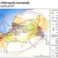 VOEUX 2019 N°4: Mettre à feu le moteur métropolitain normand toujours froid! (Quid Caen/ Rouen/ Le Havre?)