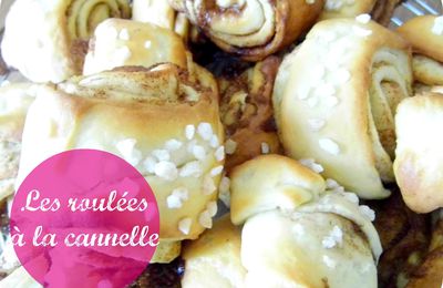 Les petits roulés à la cannelle 