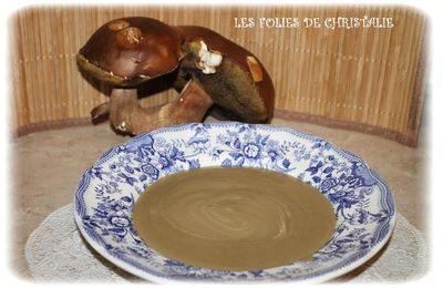 Crème de cèpes ( Thermomix)