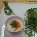 Oeuf cocotte au caviar de truite