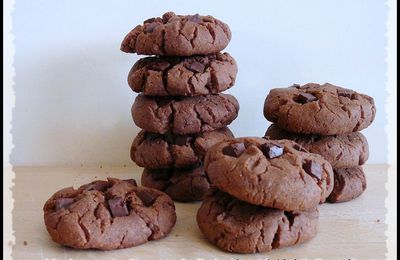 Cookies au beurre de cacahuètes et cacao