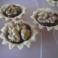 Mini Tartelettes caramel et chocolat