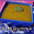 Potage aux 6 légumes