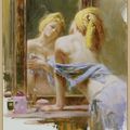 Pino Daeni peintre italien